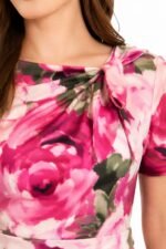 VESTIDO COCTEL SEMIFORMAL MUJER  TALLA M // USA MARCA LONDON TIMES - Imagen 3