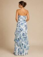 VESTIDO DE FIESTA TALLA M – MACYS MARCA EMERALD SUNDAE – USA - Imagen 2