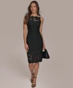 VESTIDO COCTEL MUJER FORMAL TALLA XS/L/XL – USA MARCA DONNA KARAN NEW YORK