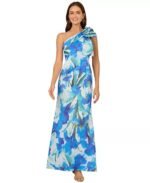 VESTIDO DE FIESTA DIA MADRE DE NOVIOS TALLA L – MARCA ADRIANNA PAPELL – USA
