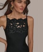 VESTIDO COCTEL MUJER FORMAL TALLA XS/L/XL – USA MARCA DONNA KARAN NEW YORK - Imagen 2