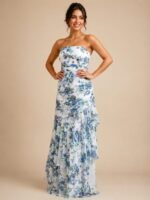 VESTIDO DE FIESTA TALLA M – MACYS MARCA EMERALD SUNDAE – USA