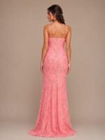 VESTIDO DE FIESTA  TALLA XS-M – MACYS MARCA EMERALD SUNDAE – USA - Imagen 3