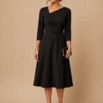 VESTIDO COCTEL MUJER TALLA 36/38 – MARCA CALVIN KLEIN– USA